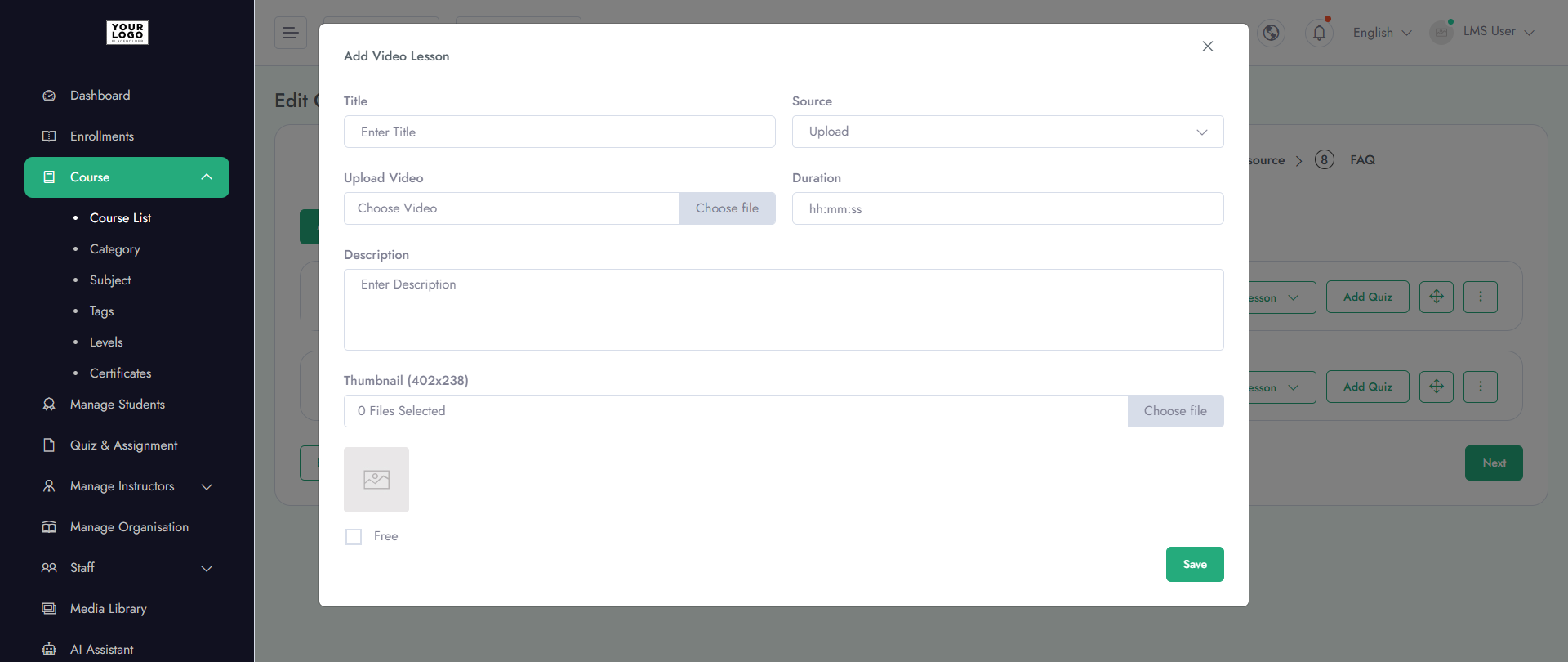 Dashboard Overview