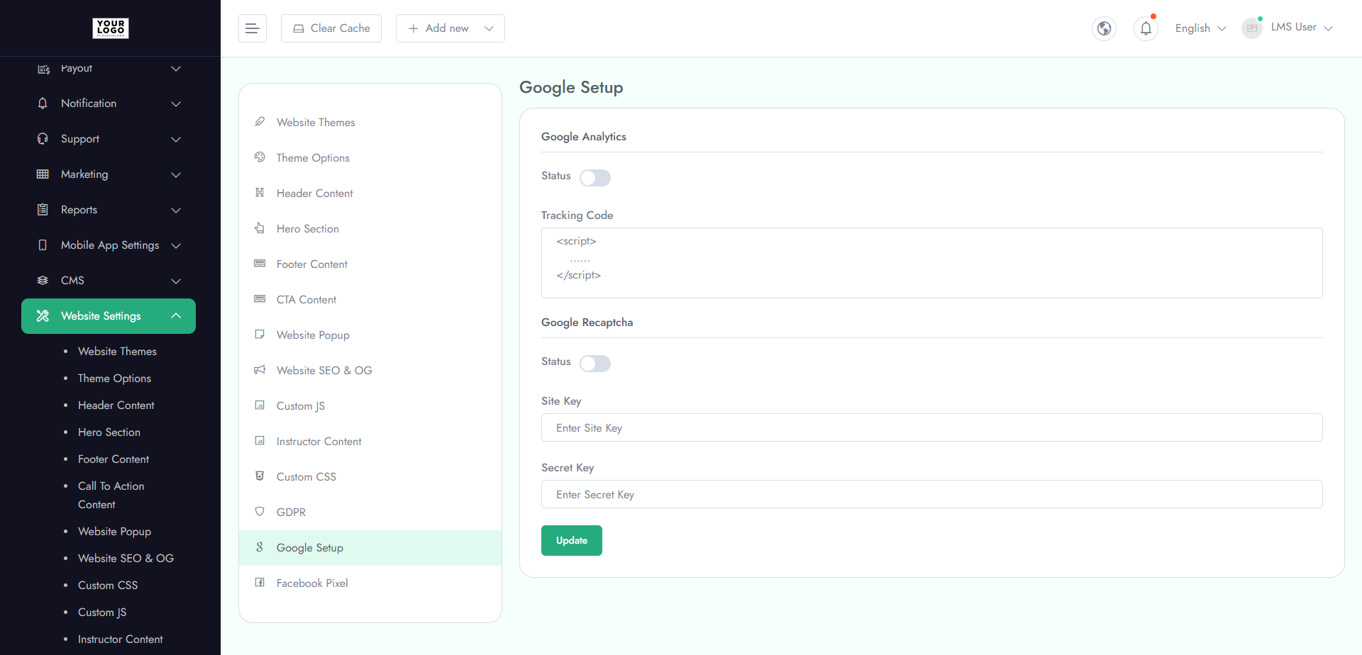 Dashboard Overview