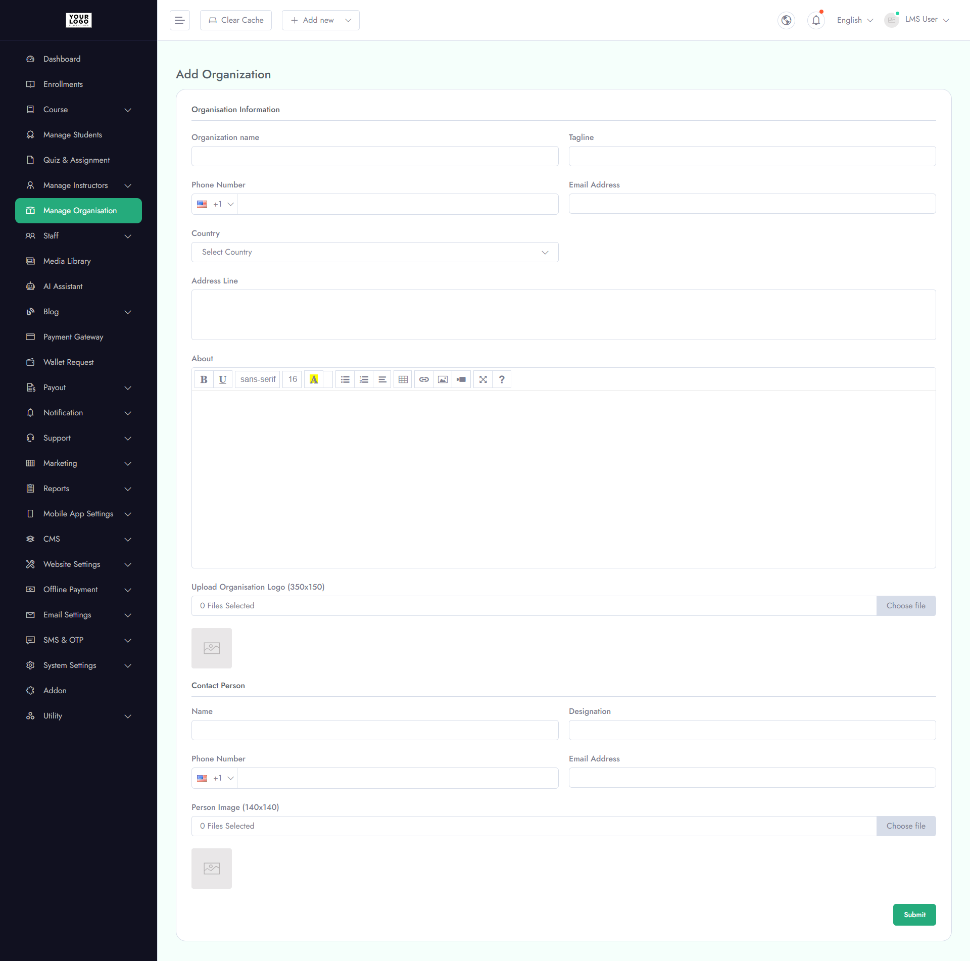 Dashboard Overview