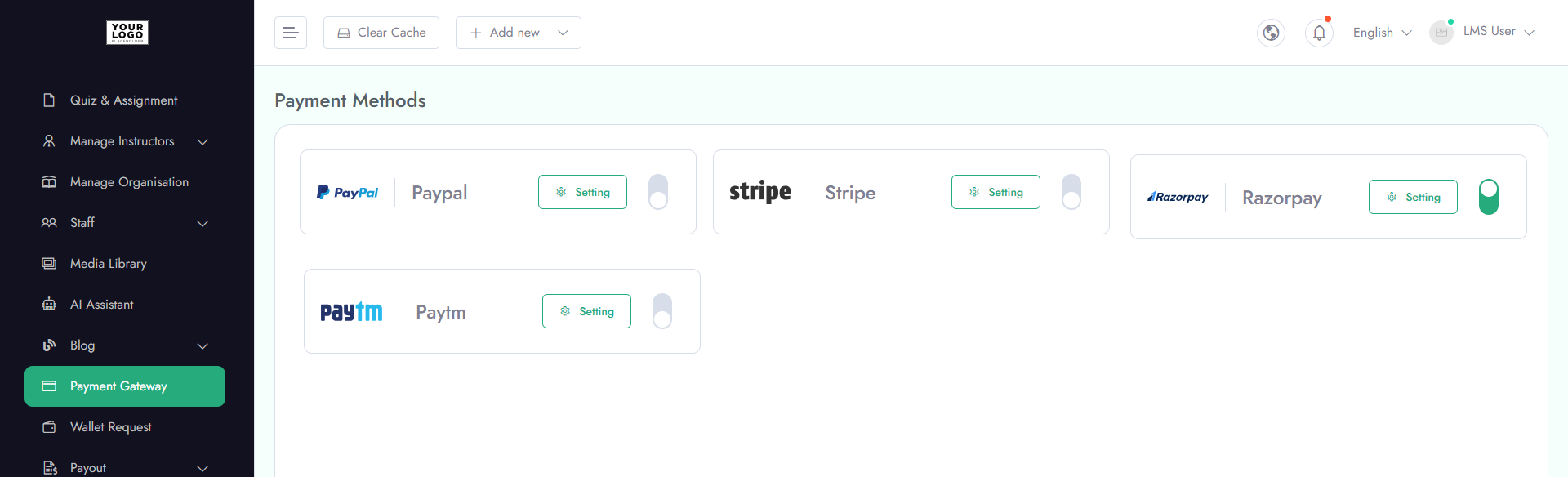 Dashboard Overview