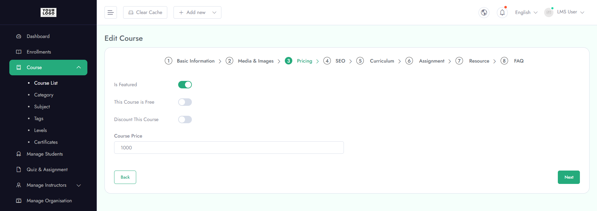 Dashboard Overview