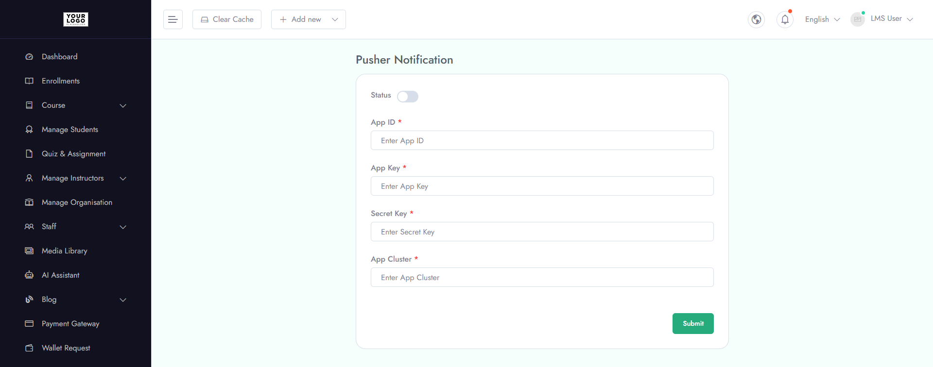 Dashboard Overview