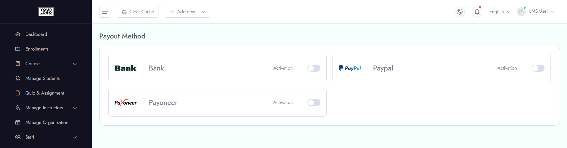 Dashboard Overview