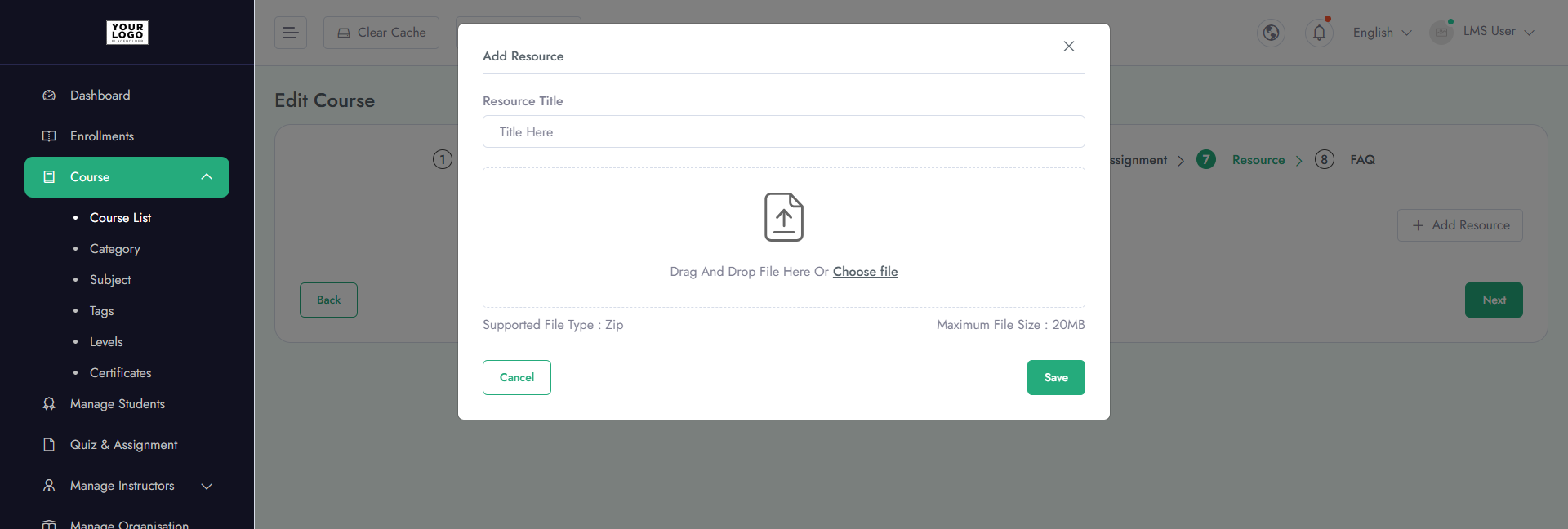 Dashboard Overview